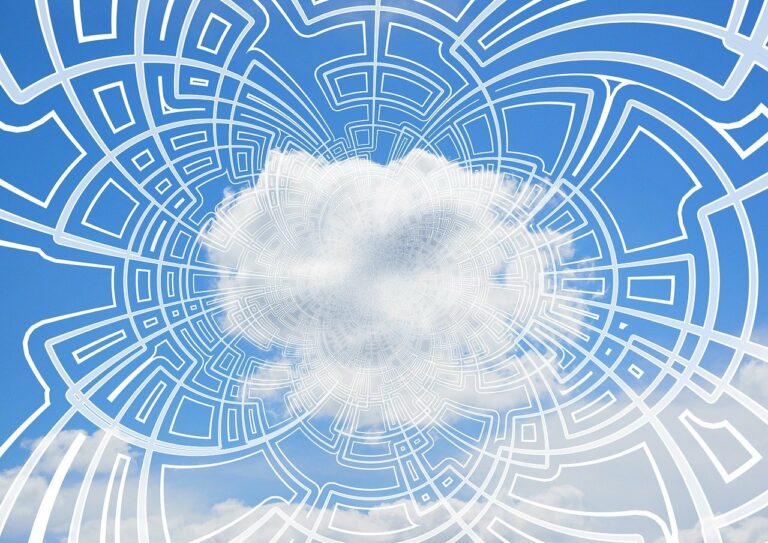 ייצוג מופשט של רשת ענן מקוונת
